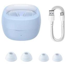Baseus Bowie WM02 auriculares TWS, BT5.3, tecnología de carga rápida azul