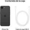 iPhone 16e 128GB negro