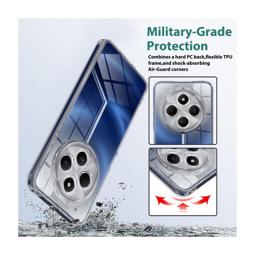 Carcasa Xiaomi Redmi 14C hybrid (bumper + trasera transparente) transparente