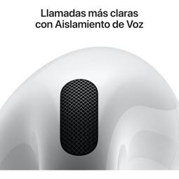 Apple Airpods 4 Auriculares inalámbricos chip H2, estuche de carga MagSafe