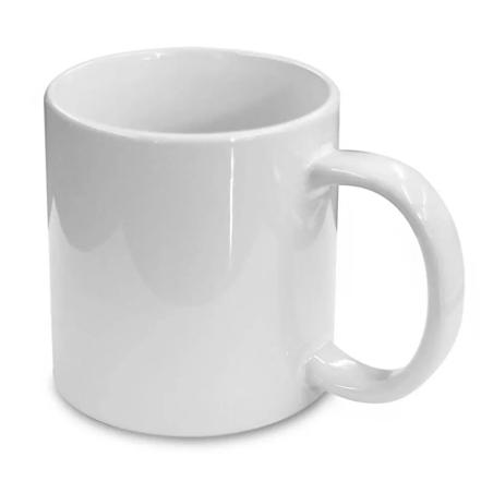 Taza de cerámica para sublimación 350ml blanco
