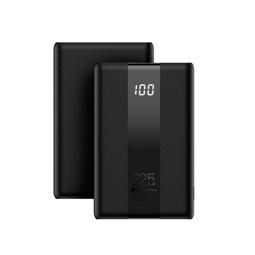 Batería externa universal 10.000mAh, carga rápida PD 22,5W, USB-C + 2x USB 3.0 negro