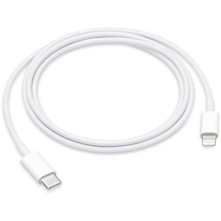 Apple MX0K2ZM/A, Cable de Datos original USB-C a Lightning, 1 metro, bulk