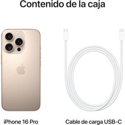 iPhone 16 Pro 256GB titanio color desierto