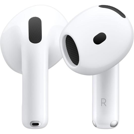 Apple Airpods 4 Auriculares inalámbricos chip H2, estuche de carga MagSafe
