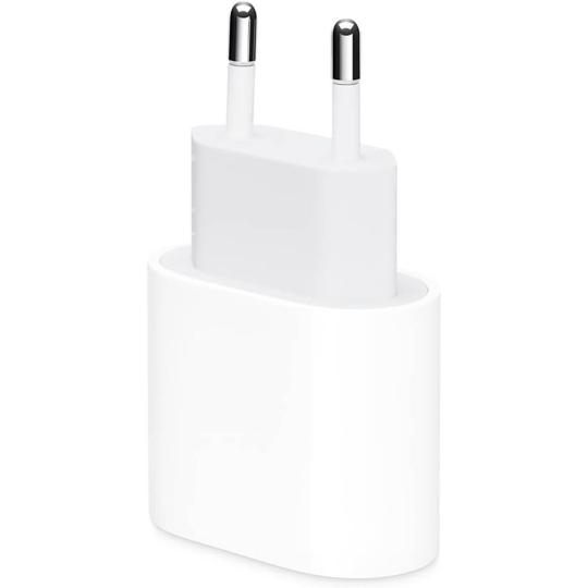 Cargador de red Apple USB-C de 20W (MHJE3ZM/A) original con blister