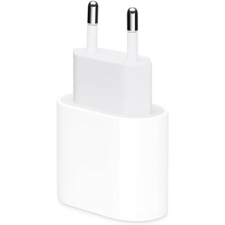 Cargador de red Apple USB-C de 20W (MHJE3ZM/A) original con blister