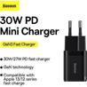 Baseus GaN3 cargador carga rápida USB-C 30W