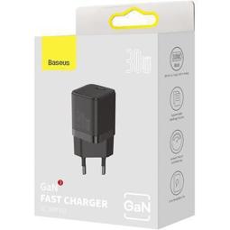 Baseus GaN3 cargador carga rápida USB-C 30W