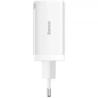 Baseus GaN5 Pro cargador carga rápida 2xUSB-C+1xUSB 65W blanco