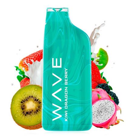 Vaper Bud Vape Wave 800 Kiwi Dragon Berry 20MG