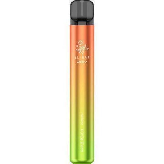 Vaper desechable ELFBAR 600V2 Apple Peach 20MG