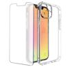 Protector cristal templado + carcasa híbrida iPhone 14 Plus transparente