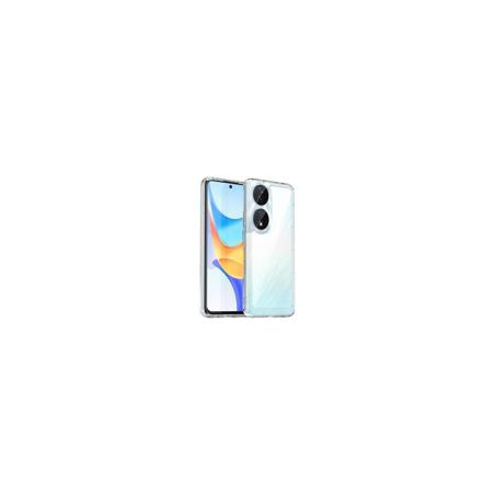 Carcasa Honor 90 Smart hybrid (bumper + trasera transparente) transparente