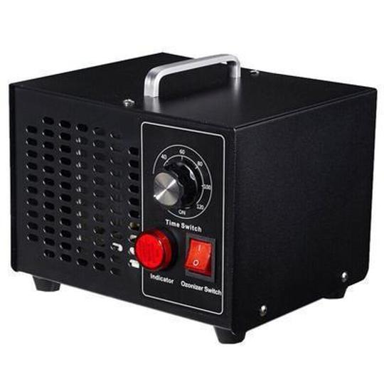 Generador de ozono para desinfección de habitaciones y recintos 3.500mg/h negro