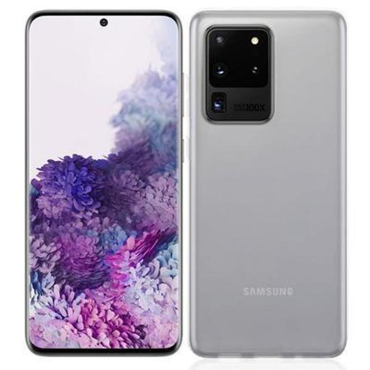 Funda silicona gel Samsung Galaxy S20 Ultra transparente