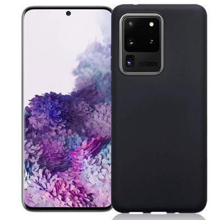 Funda silicona gel Samsung Galaxy S20 Ultra negro