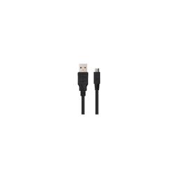 Cable datos micro usb (smarphones Samsung, Sony, HTC, LG, Nokia...) color color negro