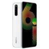 Maqueta original Realme 6i con simulación de pantalla encendida, color blanco
