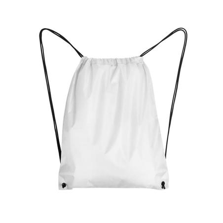 Mochila de cuerdas para sublimación blanco