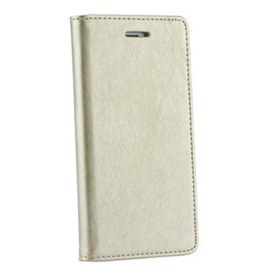 Funda de piel libro Premium iPhone SE (2020) /  iPhone 8 / 7 dorado
