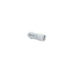 Cargador de coche salida USB 1A color blanco