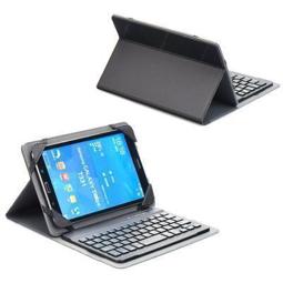Funda tablet 7" universal con teclado Bluetooth negro