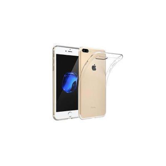 Funda silicona gel iPhone 7 plus / iPhone 8 Plus ultra slim 0,3mm transparente