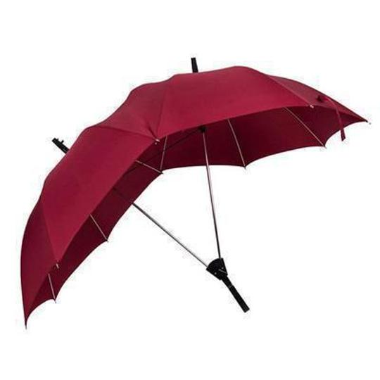 Paraguas doble Dualbrella para dos personas, color rojo