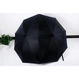 Paraguas doble Dualbrella para dos personas, color negro