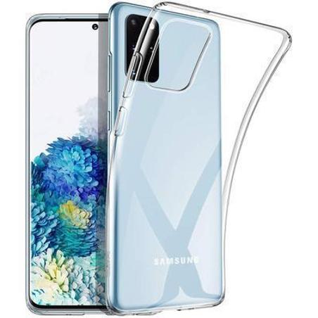 Funda silicona gel Samsung Galaxy S20+ transparente