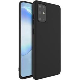 Funda silicona gel Samsung Galaxy S20+ negro