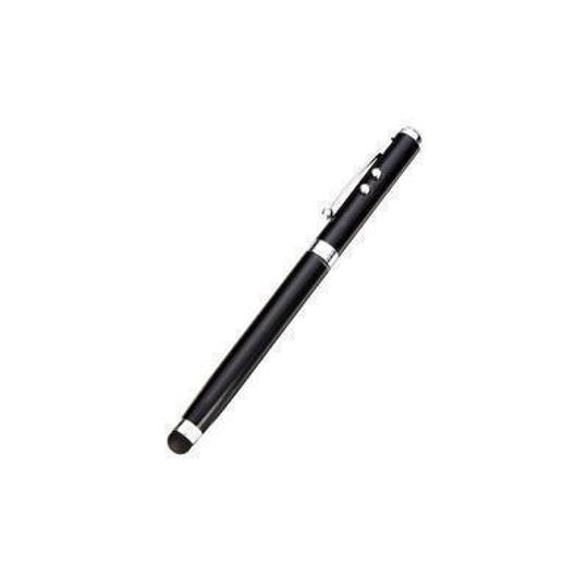 Bolígrafo puntero Stylus Láser negro