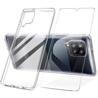 Protector cristal templado + funda silicona Samsung Galaxy A42 5G transparente