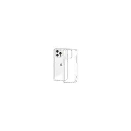 Carcasa iPhone 15 Pro Max hybrid (bumper + trasera transparente) transparente
