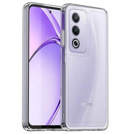 Carcasa Oppo A80 5G hybrid (bumper + trasera transparente) transparente