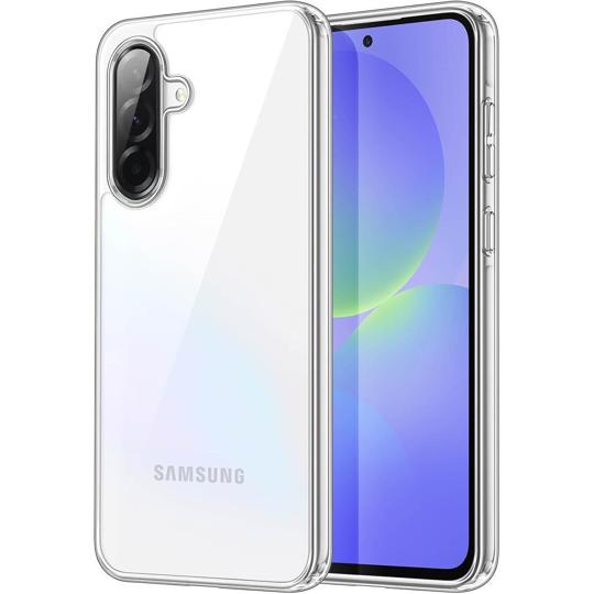 Carcasa Samsung Galaxy A36 5G hybrid (bumper + trasera transparente) transparente