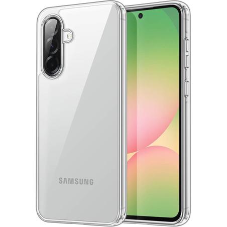 Carcasa Samsung Galaxy A56 5G hybrid (bumper + trasera transparente) transparente