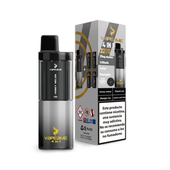 Vaper recargable con 4 cápsulas Tropical Twist 2% nicotina