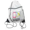 Mochila de cordones con personalización COLOURMOBILE blanco