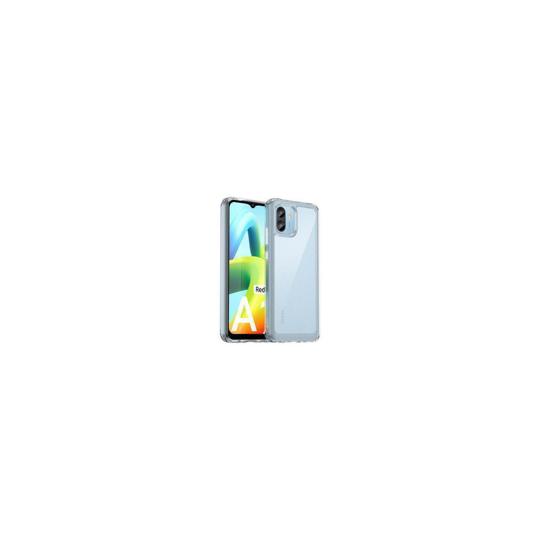Carcasa Xiaomi Redmi A1 Plus hybrid (bumper + trasera transparente) transparente
