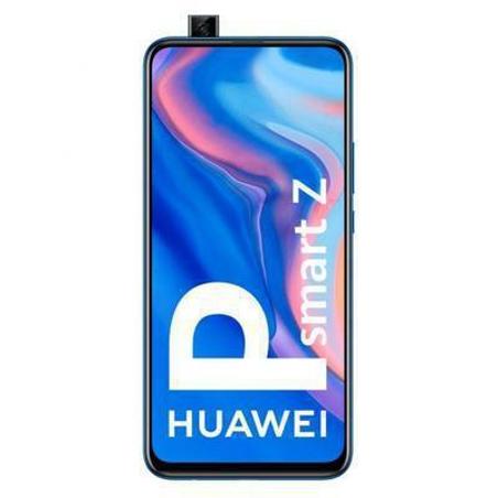 Maqueta original Huawei P Smart Z con simulación de pantalla encendida, color azul