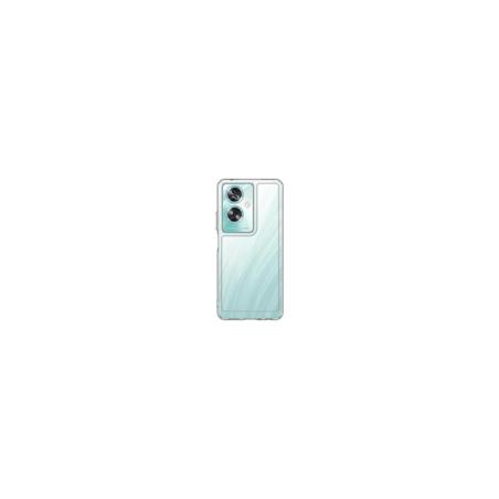 Carcasa Oppo A79 5G hybrid (bumper + trasera transparente) transparente