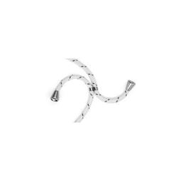 Funda colgante con cuerda para iPhone 11 blanco y gris