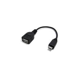Cable Micro Usb otg host negro