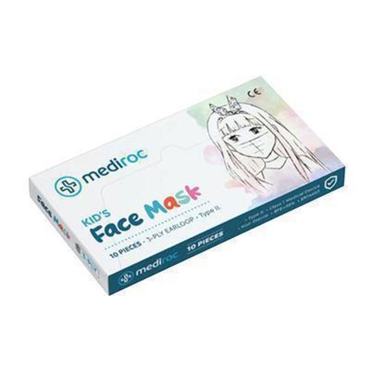 Mascarilla higiénica infantil no reutilizables de 3 capas (pack 10 unidades)