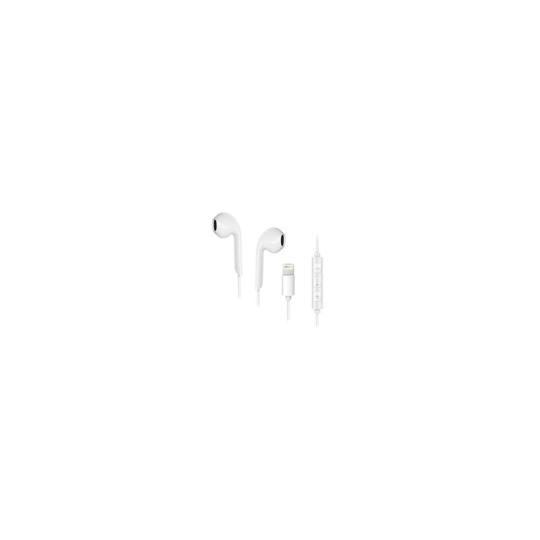 Auricular manos libres con conexión Ligtning Apple Forcell HR-ME25 blanco