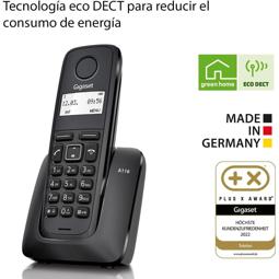 DECT Gigaset A116 negro