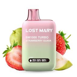 Vaper Lost Mary BM1000 TURBO Strawberry Guava 20mg