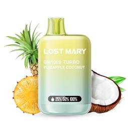Vaper Lost Mary BM1000 TURBO Pineapple Coconut 20mg